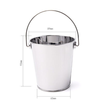 MINI CUBO PRESENTACION APERITIVO 9X9 INOX REF. 7439036