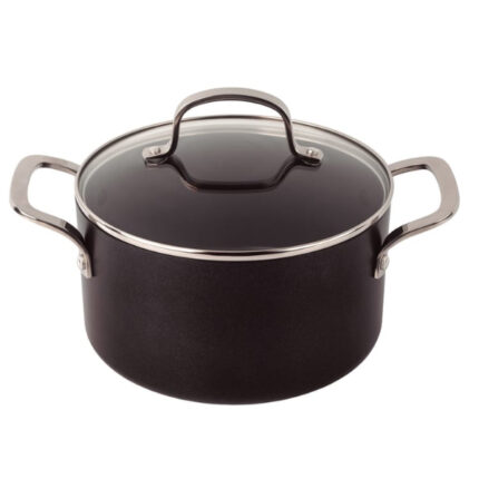 CACEROLA CON TAPA 20CM ANTIADHERENTE ARCOS 699100 DURAPRO