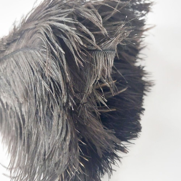 PLUMERO PLUMA AVESTRUZ Nº 4 MANGO MAXI - Imagen 3