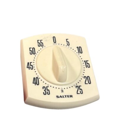 RELOJ COCINA CRONO MECANICO MARCA SALTER