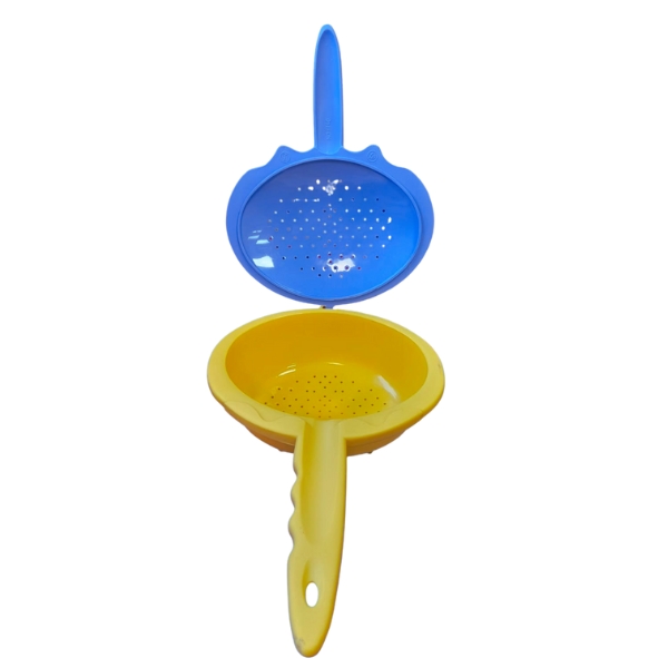 ESCURREVERDURAS PLASTICO CON TAPA Y ASA COLORES SURTIDOS - Imagen 2