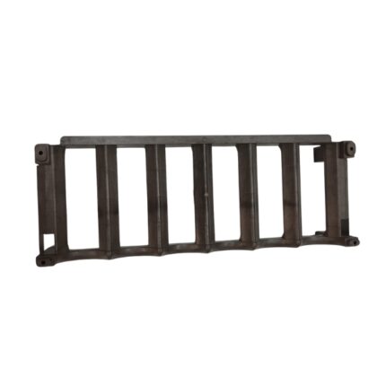 BOTELLERO RUSTICO APILABLE 6 BOTELLAS IMITACIÓN MADERA OSCURA REF. 70008