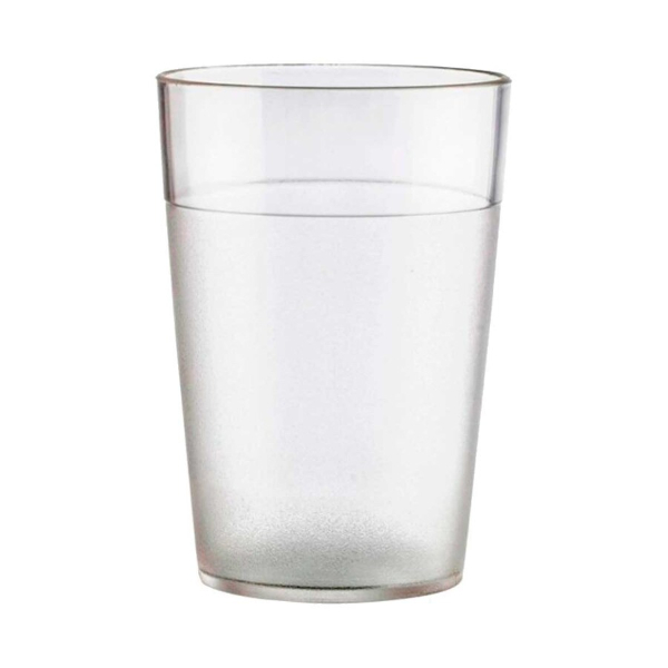 VASO AGUA POLICARBONATO 250CC TRANSLUCIDO REF. 1001200