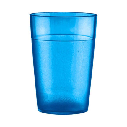 VASO AGUA POLICARBONATO 250CC COLOR AZUL REF.1001200-10
