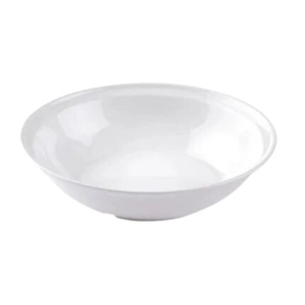 PLATO HONDO POLICARBONATO 185X46 MM COLOR BLANCO ALGODON  REF. 1003001