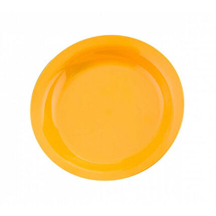 PLATO LLANO POLICARBONATO 233X24 MM CADETE COLOR AMARILLO-AMBAR REF. 1003002-44