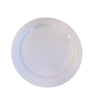 PLATO POSTRE 21 CM PORCELANA BLANCA MODELO FLORIDA